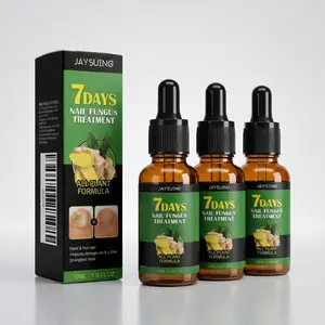 7-Day Nail Fungus Treatment-Soften Thick Nails,Whiten Discolored Nails,Ginger Nail Treatment,Toe and Fing Daily nail care Fungus fingernail Support Healthcare Therapeutic anti-infection foot fungus natural plant Formula Essential Oil,