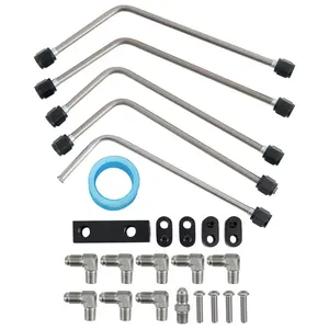 Stainless Steel Complete Coolant Crossover Steam Vent Kit For LS1 LS2 LS3 LS6