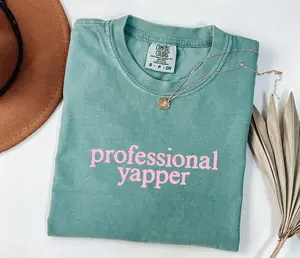 Comfort Colors Professional Yapper Shirt, Soft Cotton Crewneck Shirt for Men and Women, Gift for Him or Her, Unisex Stylish