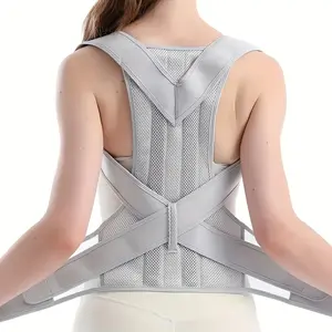 Adjustable Neoprene Back Support Brace - Breathable, Comfortable Fit for Fitness & Casual Wear, Hand Washable, Medium Control, 1pc, Back Support|Breathable Fabric|Adjustable Fit, Postpartum Necessity