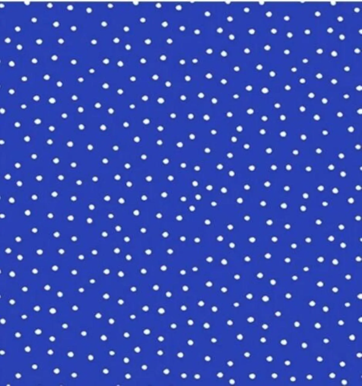Dinky Dots Blue with White Dots Cotton Fabric by Loralie Designs