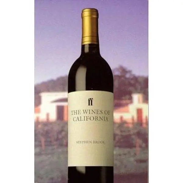 Used Book - The Wines of California by Stephen Brook (Soft Cover, Good, Like New, 1.65 lbs) - English