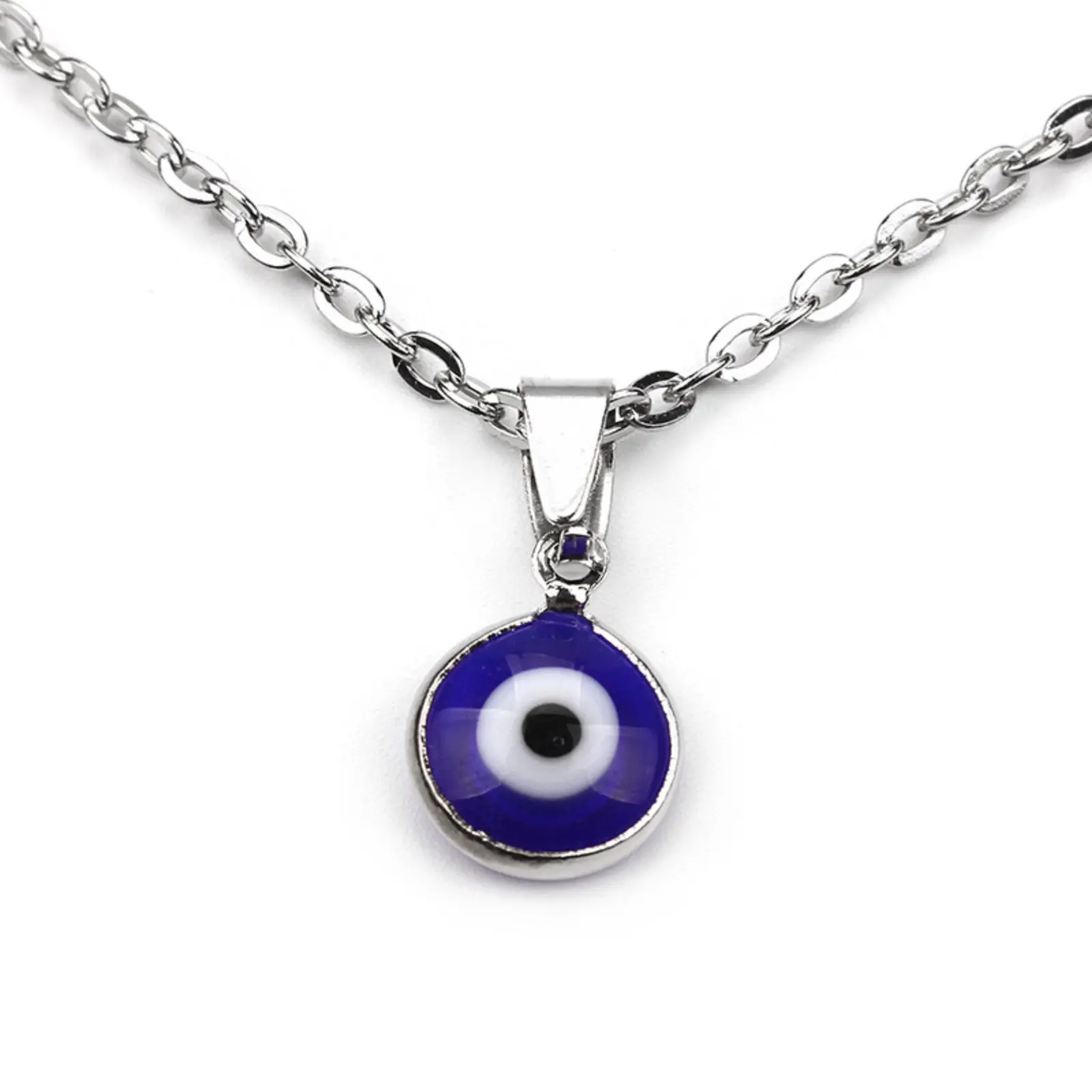 Edgy Evil Eye Demon Pendant Clavicular Necklace, Short Black Wax Cord Collarbone Chain, All-Seasons Sports & Outdoor Accessory, Fashion Necklaces