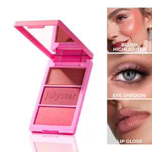 Perfect Cheek Blush Set, Long-Lasting & Buildable Colors, Luxurious Cream Texture, Easy Blend, Suitable for All Skin Types, Cosmetics