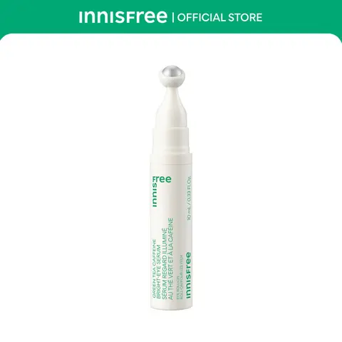 [Innisfree Official] Green Tea Caffeine Bright-Eye Serum - Hydrating Formula with Niacinamide for Skin Care and Comfort