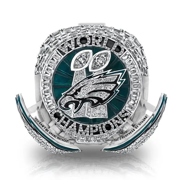 Men's Sports Championship Ring, No. 24 & 8 Tribute Jewelry, Collectible Lakers Fan Gift with Solid Wood Box, Sizes 8-14
