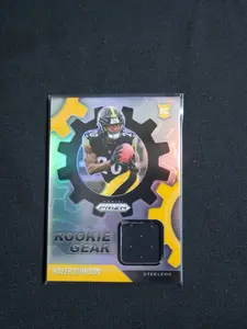 2025 Panini Prizm Rookie Gear #RGR-KJN Kaleb Johnson