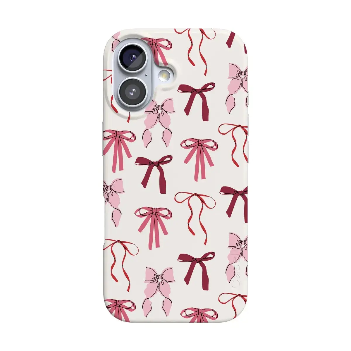 Casely iPhone 17 Case | Lover Girlie | Pink Bows | Compatible with MagSafe | Classic Ultra Thin Design
