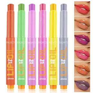 SHCOETY 6pcs Pressed Lip Balm