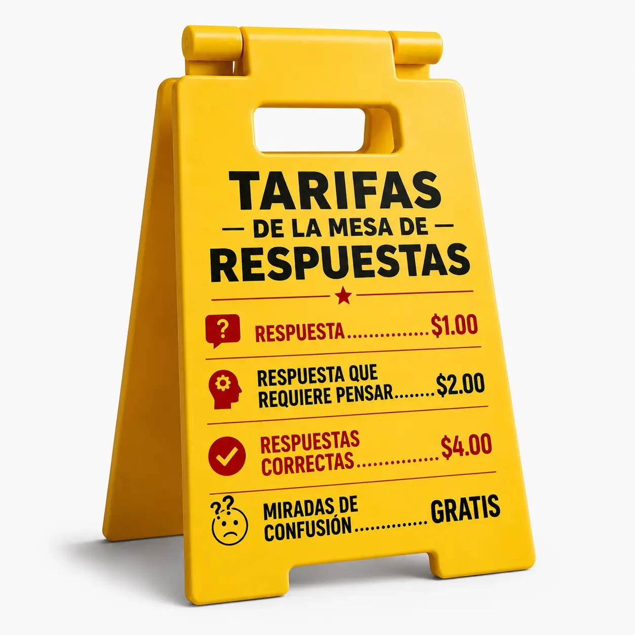 Answer Desk Rates (Spanish)