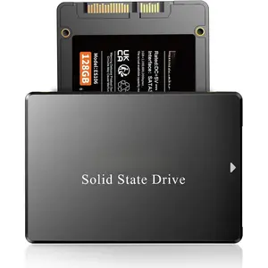 128GB SSD Internal Solid State Drive 2.5" SATA III 6Gb/s, 500MB/s Read Speed  TLC NAND, 128GB SATA SSD PC/Laptop Upgrade, Shock-Resistant & Drop-Proof(ES106)