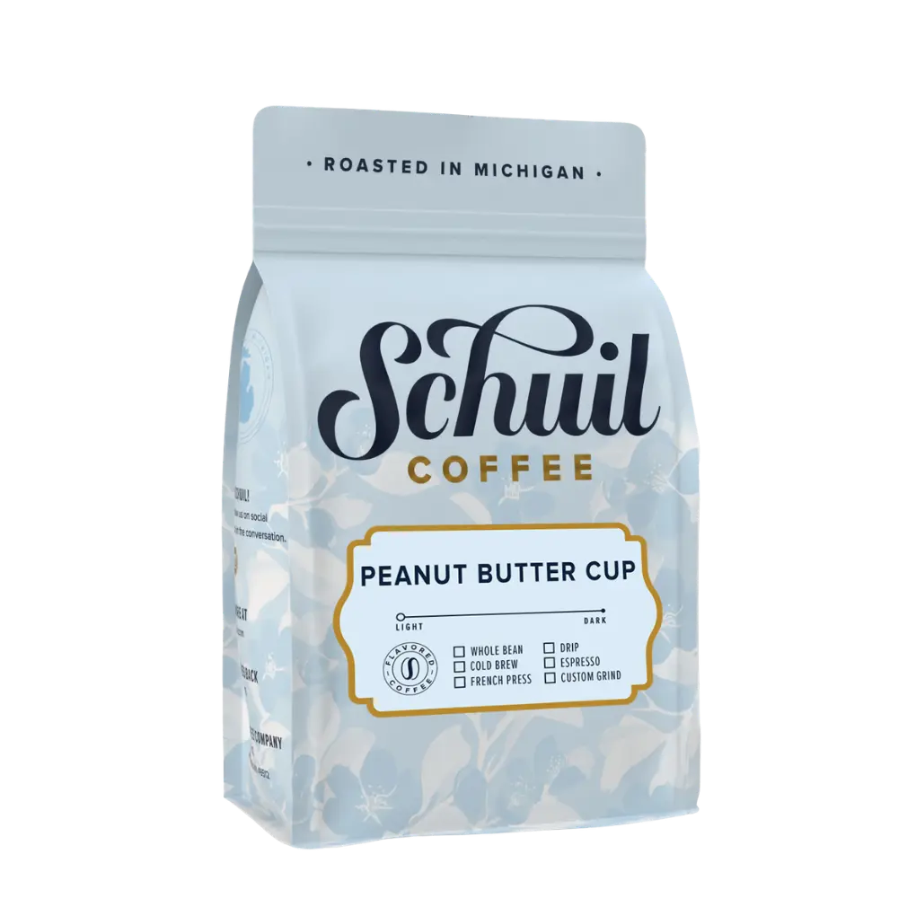 Peanut Butter Cup | Freshly Ground Flavored, 100% Arabica Specialty Coffee | Beverage Bean