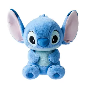 [Summer New Product] MINISO Disney  Stitch Plush Toy，Disney Stitch Series No 12 Stitch Basic Sitting Dol，Soft Cuddly Stuffed Toy