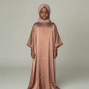 Baby Maha Wide Neck Abaya - Versatile Matching Outfit for Mommy, Stylish Design for Various Occasions