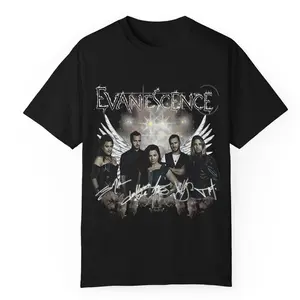 Evanescence 2026 Tour Shirt Metal Music Festival Graphic Retro Style Tee Clothes HY4030