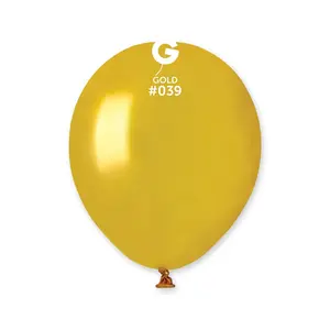 Metallic Balloon Gold AM50-039 5''