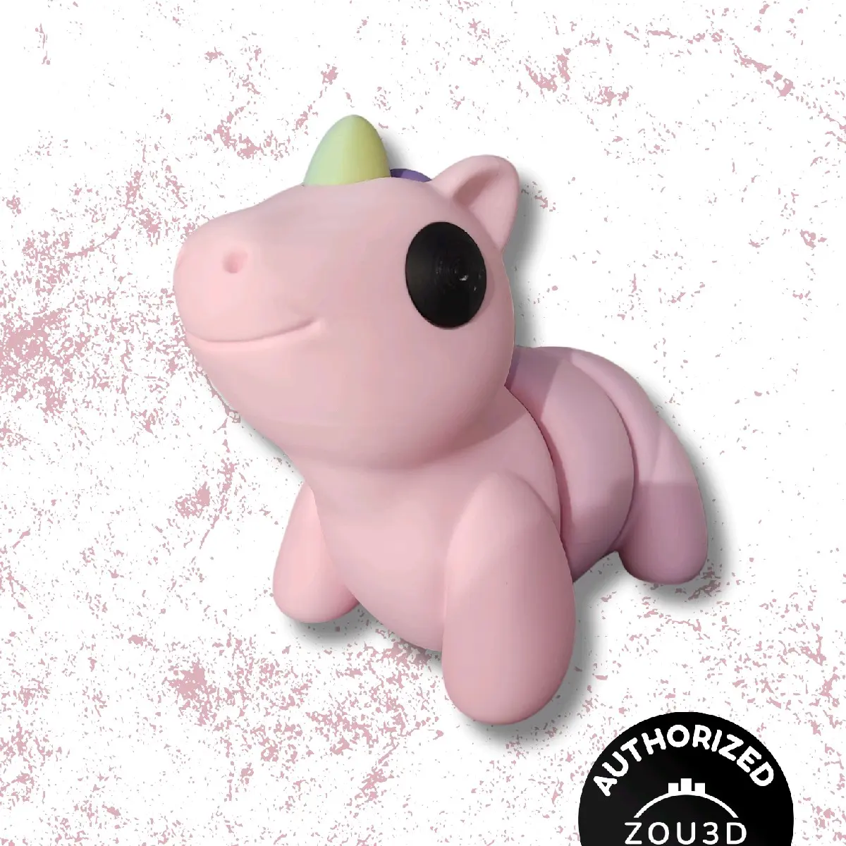 Articulated giant unicorn 3d print
