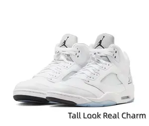 Clean Retro Style Casual High Top Sneakers | Breathable Mesh Panel & Shock Absorbing Midsole | Sports Training & All-Match Daily Outfit | Reliable Outsole Traction Solves Slipping Risk on Hard Smooth Ground