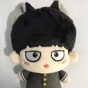 Anime Mob Psycho 100 Plush Doll Toy Kageyama Shigeo Reigen Arataka Keychain Small Dimple Bag Pendant Stuffed Plushies Gift 10CM
