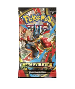 Mega Evolutions Booster Pack Live Rip
