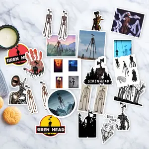 Stickers Pack 20 Pcs Siren Vinyl Aesthetic Head Bumper Waterproof Colorful Guitar Laptop Bike Luggage Car Bottle Skateboard Water