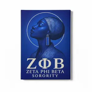 Zeta Phi Beta Sorority Canvas