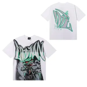 Mixed Emotion Vintage Washed Rhinestone Graphic Cropped Tee Pure Cotton Crew Neck Short Sleeve Y2K Hip Hop Retro Oversized Loose Fit Unisex Couple Streetwear Summer Casual Daily Beach Party Top