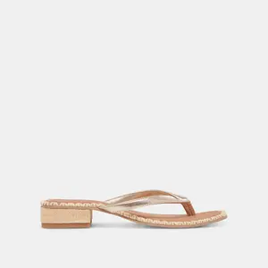 Dolce Vita BARTY SANDALS GOLD METALLIC LEATHER