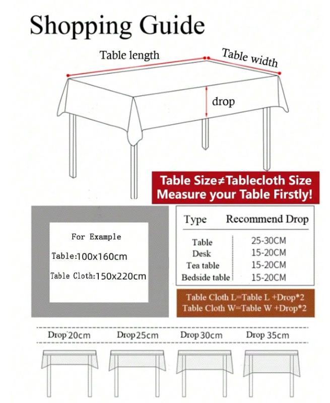 1pc Jacquard Satin Fabric Table Cloth, Square/Rectangular For Kitchen, Dining, Coffee, Vanity, Living Room, Bedroom, Outdoor Furniture, Party, Holiday Decor