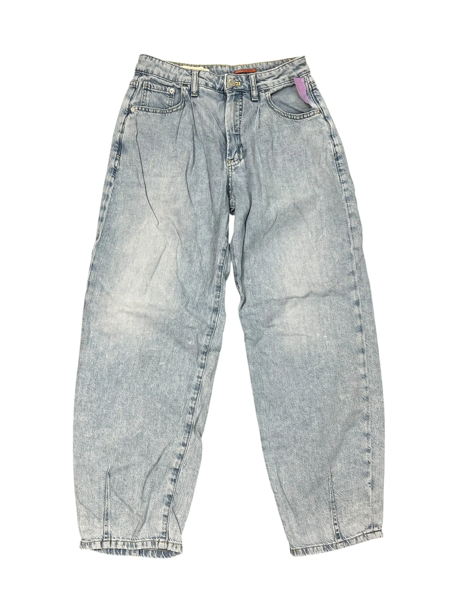 Jeans Straight By Pilcro In Blue Denim, Size:2