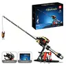 Plavio Ultimate Fishing Rod & Reel DIY Building Model Kit - 4 Pro Styles (Spinning, Baitcasting, Drum, Space Edition), 235-589PCS ABS Plastic Mechanical Look Set with Lures for 10+ Kids, Learning Play Gift