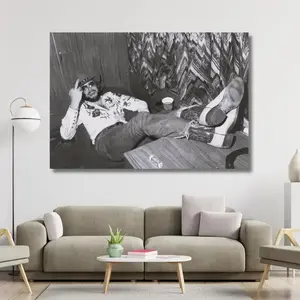 Frameless Hank's W. JR Art POSTER Hank'- Poster No Frame H_ank Wiliams Jr. Retro Print Habits Old and New Poster Decor Gift