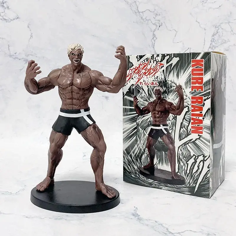 18cm Kengan Ashura Action Figures - Tokita Oma, Kure Raian Collection Toy, Boxed Christmas Gift for Anime Fans