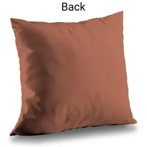 360 Stand Modern Eruption Coral Poly Twill Weave Throw Pillow, 14x14 in, Soft Textile Home Decor Soft Furnishing, Comfortable Standard Pillows, Cushioning Standard Pillows