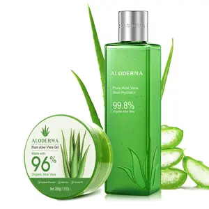 Hydrating Aloe Vera Gel Set - 2 Pieces - Skin Hydrator, 200g Aloe Vera Gel