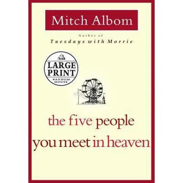 USED Book - The Five People You Meet in Heaven by Mitch Albom (Hardcover) - english