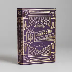 Theory11 Monarch Playing Cards – Purple – Luxury Deck