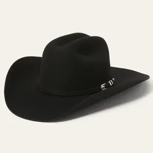 Stetson Apache 4X Black Felt Cowboy Hat