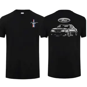 Foxbody Mustang 3rd Gen Car T-shirt Menswear Car Lover Ford Mustang Gift For Car Enthusiast