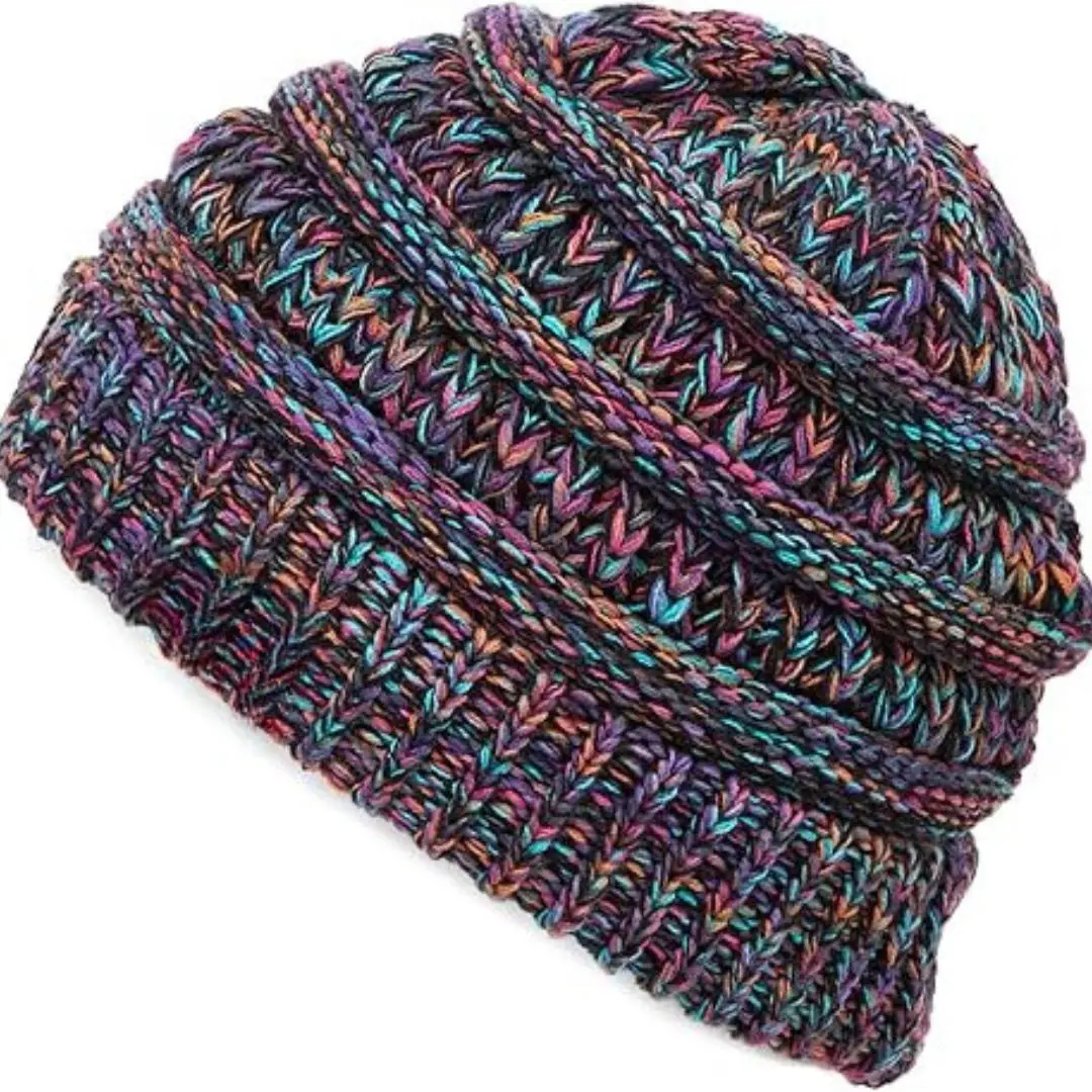 Cable Knit Beanie - Thick, Soft & Warm Chunky Beanie Hats - Christmas