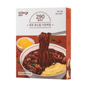 KILLORIE Korean Spicy Corn Noodle - Sichuan Zha Jiang Flavor, 107g - Low Calorie, High Satisfaction, Meal Replacement, Olive Young & Twelve Official