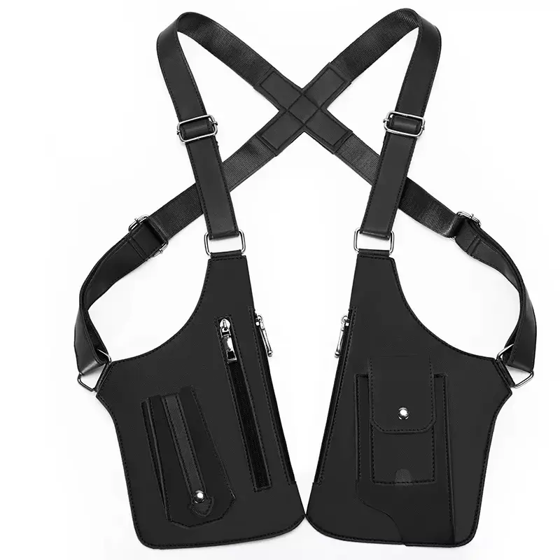 Premium Leather Adjustable Underarm Shoulder Bag for Men & Women Anti-theft Hidden Storage for Cell Phones & Outdoor Gear Versatile for Cycling Hiking & More backpack