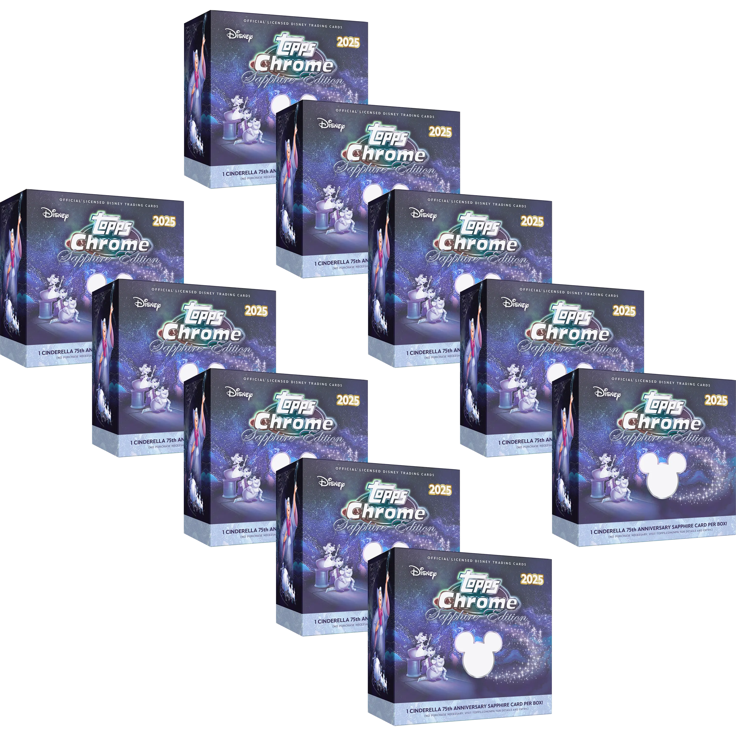 2025 Topps Disney Chrome Sapphire Edition 10-Box Case Break #14 - PICK YOUR CHARACTER
