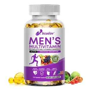 bcuelov 22-in-1 Men's Multivitamin - Dietary Supplement for Active Lifestyles