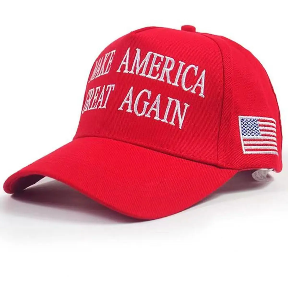Trump 2024 45-47 Baseball Cap with Embroidered USA Flag, Make America Great Again Casual Trendy Adjustable Snapback, Casual Trendy Hat