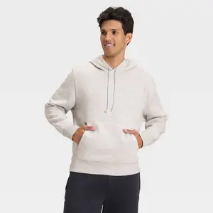 Men's Active Comfort Cotton Fleece Hoodie - All In Motion