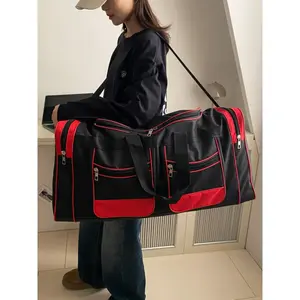 Large Capacity Travel Bag, Multi-pocket Design Adjustable Shoulder Bag, Multi-functional Travel Bag for Men & Women, Travel Essentials