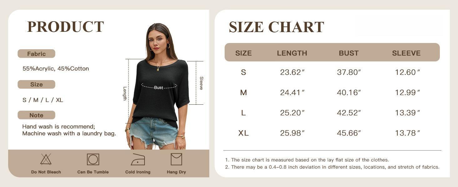 Imily Bela Womens Short Sleeve Sweater Summer Batwing Trendy Casual Boat Neck Lightweight Loose Fitting Knit Tops