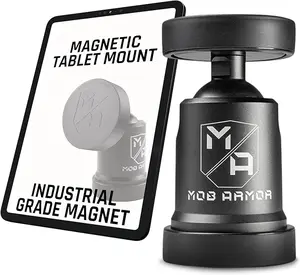 TabNetic Maxx Industrial Grade Magnetic Tablet Mount | Rugged Aluminum Fully Adjustable for Tablets & Computers