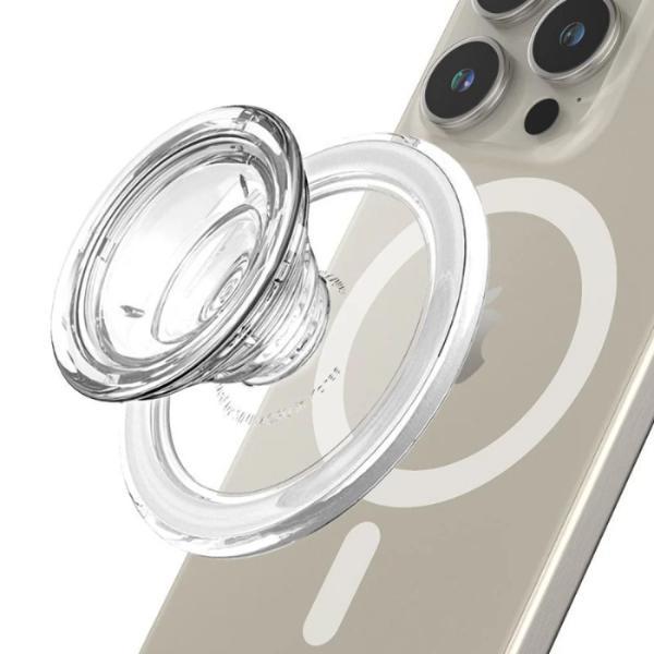 Pink Heart Bow Teacher Phone Grip – Teaching Is a Work of Heart – Cute Teacher Pop Socket